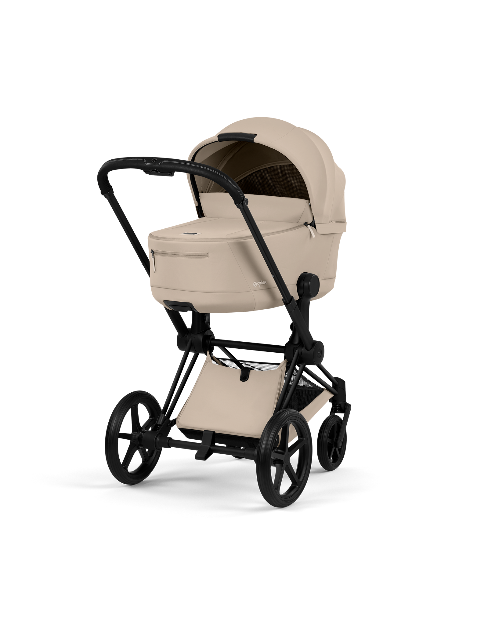 Cybex Priam inkl liggedel - Matt Black/Cozy Beige